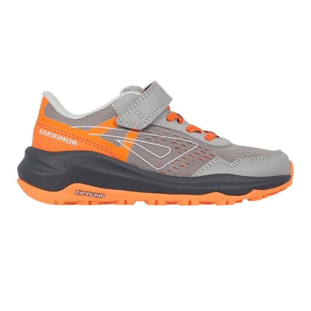 Karrimor Boys Tempo Trail Sneakers / Gray/Orange